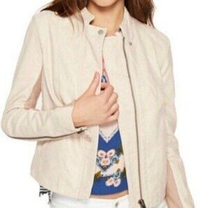 Free People Faux Leather Jacket